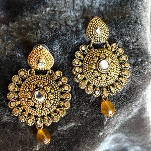 Traditional Indian Long Earrings